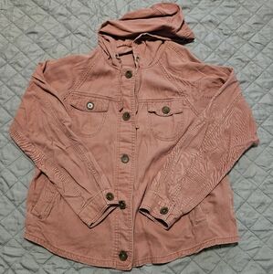 Maurices Dusty Pink Utility Jacket
